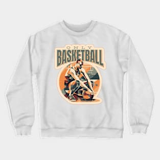 Basketball player geometric Crewneck Sweatshirt